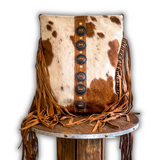 Myra Bag - Flouncy Leather & Hide Crossbody Bag - Western Accessory - Bronco Western Supply Co. 