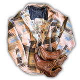 Rose Ridge Southwestern Print Shacket