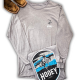 "Cheyenne" Grey Hooey Long Sleeve