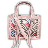 Joan Crossbody Mini Tote - Pink