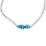 Turquoise Trail Stone Necklace