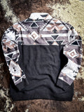 Stevie Hooey Men's Pullover - Black/White