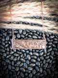 Bandit Bar Necklace - Copper - Western Jewelry - Bronco Western Supply Co.