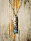 Clint Cactus - Bar Necklace - Western Jewelry - Bronco Western Supply Co.