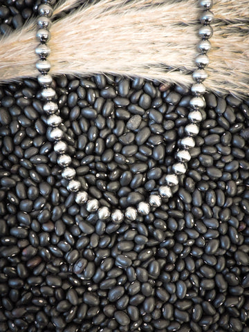 Kenna Navajo Style Pearl Necklace - Natural