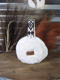 C.C. - Aztec - Earmuff - Ivory - Winter Accessory - Bronco Western Supply Co.