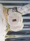 C.C. - Aztec - Earmuff - Beige - Winter Accessory - Bronco Western Supply Co.