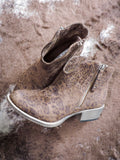 Charming Ankle Boot in Taupe Leopard By Very G - Western Footwear - Bronco Western Supply Co.