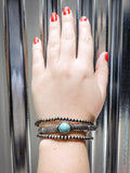 Sawyer Stackable Stretch Bracelet - Bracelet Set - Faux Navajo Pearls - Bronco Western Supply Co.