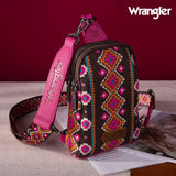 Zuri Wrangler Sling Bag- Hot Pink