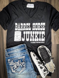 Barrel Horse Junkie Tee - Legacy Tee