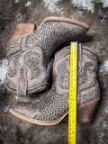 Show Off Ankle Bootie in Taupe - Very G - Bronco Western Supply Co.