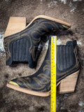 Roma Ankle Bootie in Black - Very G- Bronco Western Supply Co.