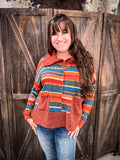 Brooke Color Block Sweater - Sweater - Bronco Western Supply Co.