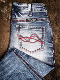 Cowgirl Tuff - Red Roan Bootcut Jeans- Bronco Western Supply Co.