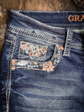 Grace in LA - Easy Fit - Women - Marina Boot Cut Jeans - Western Fashion - Bronco Western Supply Co.