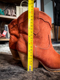 Deirdra Ankle Boot in Rust - Very G - Bronco Western Supply Co.