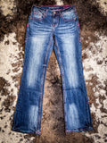 Cowgirl Tuff Pink Arrows - Bootcut Jeans - Bronco Western Supply Co.