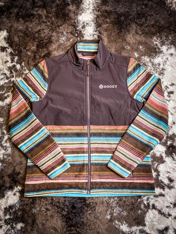 Hooey Kit Ladies Tech Fleece Jacket - Serape - Outerwear - Bronco Western Supply Co.