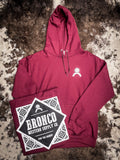 Havasu Hoodie - Maroon - Outerwear - Bronco Western Supply Co.