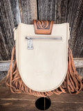 Oakley Fringe Crossbody Bag - Tan - Purse - Montana West - Bronco Western Supply Co.