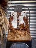 Myra Bag - Flouncy Leather & Hide Crossbody Bag - Western Accessory - Bronco Western Supply Co. 