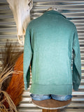 Lariat Luxe Half Zip Pullover - Hunter Green - Casual - Basic Clothing - Bronco Western Supply Co.