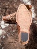 Myra Bag - La Ponderosa Leather Booties - Chocolate Brown - Footwear - Bronco Western Supply Co.