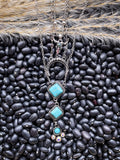 Kaylee Layered Necklace - Silver - Western Jewelry - Bronco Western Supply Co.