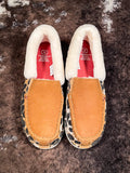 Mia - Twisted X - Slip On - Loafer - Tan & Cheetah - Casual - Leopard - Bronco Western Supply Co.