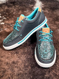 Remmy - Twisted X - Kicks Sneaker - Dark Teal & Teal - Bronco Western Supply Co.