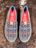 Banshee - Twisted X Slip - On Loafer - Eco Dust & Blue Aztec - Bronco Western Supply Co.