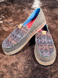 Banshee - Twisted X Slip - On Loafer - Eco Dust & Blue Aztec - Bronco Western Supply Co.