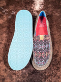 Banshee - Twisted X Slip - On Loafer - Eco Dust & Blue Aztec - Bronco Western Supply Co.