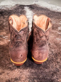 Bonnie - Twisted X - Steppin' Out - Ankle Booties - Chocolate Truffle - Bronco Western Supply Co.