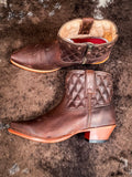 Bonnie - Twisted X - Steppin' Out - Ankle Booties - Chocolate Truffle - Bronco Western Supply Co.