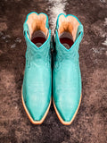 Alma - Twisted X - Steppin' Out - Ankle Booties - Blue Turquoise - Bronco Western Supply Co.