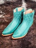 Alma - Twisted X - Steppin' Out - Ankle Booties - Blue Turquoise - Bronco Western Supply Co.