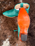 Alma - Twisted X - Steppin' Out - Ankle Booties - Blue Turquoise - Bronco Western Supply Co.