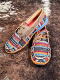 Rory - Twisted X - Boat Shoe - Driving Moc - Serape & Bomber - Bronco Western Supply Co.