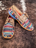 Rory - Twisted X - Boat Shoe - Driving Moc - Serape & Bomber - Bronco Western Supply Co.