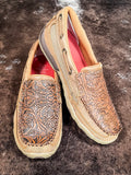 Jenna - Twisted X - Slip On - Driving Moc - Bomber & Tooled - Bronco Western Supply Co.