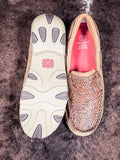 Jenna - Twisted X - Slip On - Driving Moc - Bomber & Tooled - Bronco Western Supply Co.