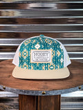 DOC Hooey Hat - Teal/Tan - Accessory - Western Wear - Bronco Western Supply Co.