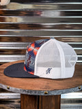 DOC Hooey Hat - Navy/Grey/Orange - Accessory - Western Wear - Bronco Western Supply Co.