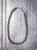 Jenna Navajo Style Pearl Necklace - Natural - Western Jewelry - Bronco Western Supply Co.