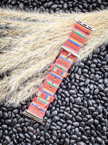 Navajo Pattern Apple Watch Bands - Skinny Serape