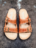 Berry Sandal in Rust - Very G - Western Sandal - Footwear - Bronco Western Supply Co.