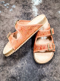 Berry Sandal in Rust - Very G - Western Sandal - Footwear - Bronco Western Supply Co.