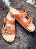 Berry Sandal in Rust - Very G - Western Sandal - Footwear - Bronco Western Supply Co.